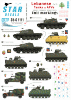 Star Decals 35-C1111 Lebanese Tanks & AFVs 4 1/35